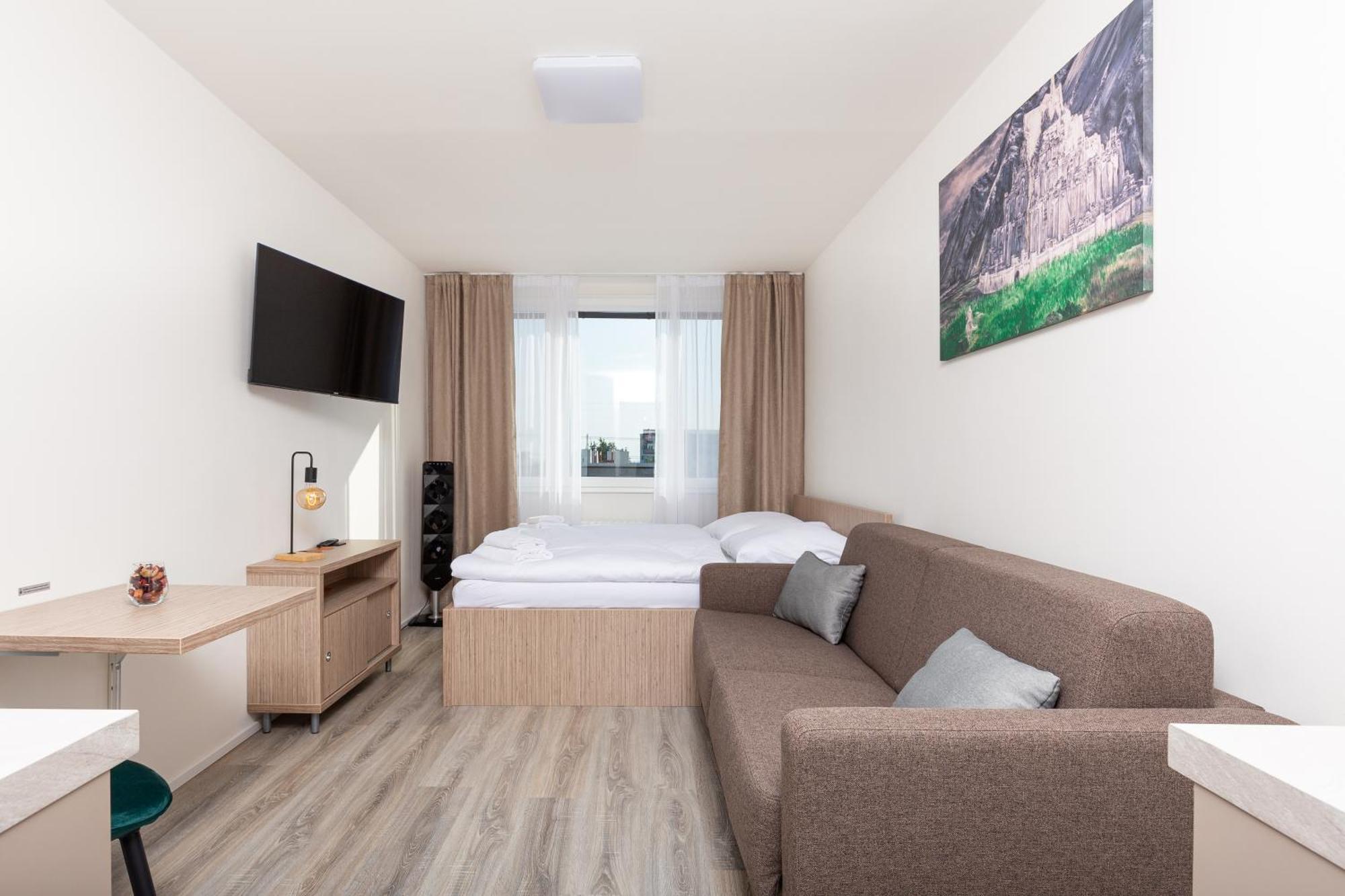 Skyline Prague Apartments ภายนอก รูปภาพ